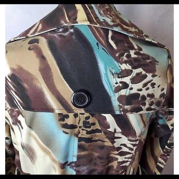 Gorgeous vertigo Paris swirl abstr cheetah belted - Picture 3 of 7